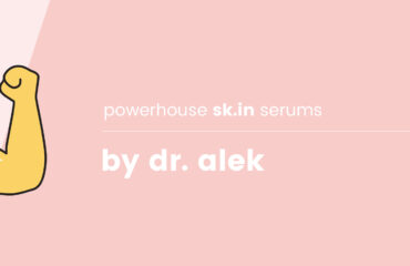 SK Blog banner powerhouse sk.in serums by dr. alek